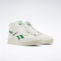 Unisex Reebok Club C 85 Form Hi Trainers GZ2437 White/Green Size UK 7.5_8_8.5_9