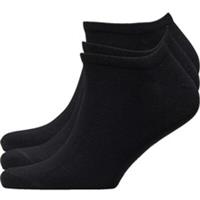 Reebok Original 3 Pack mens Quarter Logo Socks in Black UK size 6.5 - 10 3869TG - 6.5 - 10 Regular