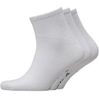 Reebok Original 3 Pack mens ankle Logo Socks in White UK size 6 - 10 EU 40 - 4 - 6 - 10 Regular