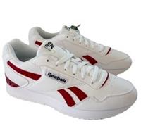Reebok Royal Glide Trainers White / Red Mens Size UK 8.5 New