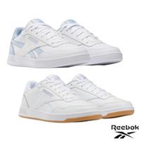 REEBOK TRAINERS Womens White Court Adv Rebook Leather Ladies Walking Shoes