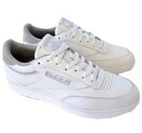 Reebok Club C Double Low Top Trainers Chalk White Womens Size UK 8