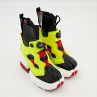 MAISON MARGIELA MM22 X REEBOK TABI PUMP BOOTS NEON BNIB