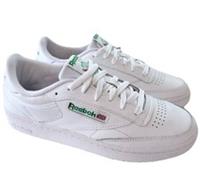 Reebok Club C 85 Womens Trainers White / Green Size UK 7 New