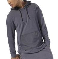 Men's Hooded Pullover Sweatshirt Reebok Hoody Jacket Micro Fleece S M L - M Regular