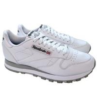 Reebok Classic Mens Trainers White / Grey Size UK 7 New