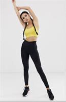 Women's Reebok Studio Mesh Tights Black Fitness Excerise Tights EB8094 - 2XS, S, L, 20, 26-28 Regular