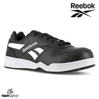 Reebok R4162 BB4500 S3 SRC Black Leather Composite Toe Cap Safety Trainers Shoes