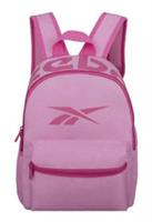 Reebok Pink Kids Girls Backpack with Zipped Front Pocket & Side Mesh Pocket NEW