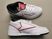 BNIB REEBOK Unisex UK 3 Club C Mid II White Leather Tennis Trainers NEW Lace Up