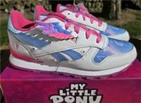 Reebok Classic My Little Pony Pink Light Up When You Walk Kids Trainers UK 2.5