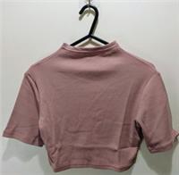 Reebok Ladies Short Sleeved Crop Top In Size UK M (12-14) - M Regular