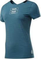REEBOK Women's CrossFit ACTIVECHILL Basic T-Shirt, HERTEA Size M BNWT - M Regular