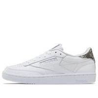 Reebok Club C 85 Cheetah Print White Women Sneakers H67806 UK 3.5 Shoes