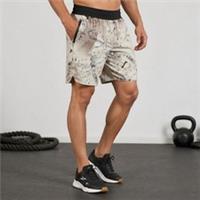 REEBOK Men's TS Epic LTWT AO Lightweight Training Shorts Zipped Pocket BNWT - L Regular