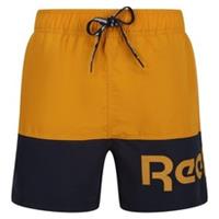 REEBOK Deakin Men's Swim Shorts In Mustard Yellow/Navy SIZE M/ BNWT - M Regular