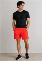 REEBOK Men's Training Epic Lightweight Casual Shorts Sport Orange BNWT - XL Regular