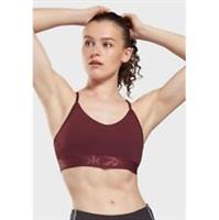 REEBOK Women's Burgundy Low Impact Training Sports Bra RRP £35 - M Regular