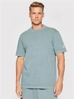 REEBOK Men's Blue Classics Natural Dye Relaxed Fit T-Shirt RRP £30 - S Regular