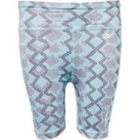 REEBOK Girl's Blue Snake Bike Shorts RRP £16