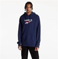REEBOK Men's Classics Blue Vector Hoodie RRP £50 - XS Regular