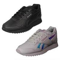'Unisex Reebok' Lace Up Casual Trainers - Glide Ripple Clip