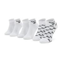 REEBOK Unisex White 3 Pack Sock RRP £15 - S Regular