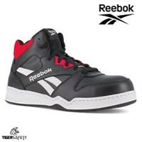 Reebok R4132 BB4500 S3 SRC Black Leather Composite Toe Cap Safety Boots PPE