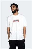 REEBOK Men's White Basketball Tee RRP £25 - XS Regular