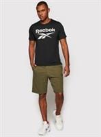 REEBOK Men's Black Workout Ready Graphic Tee RRP £25 - 3XL Regular