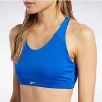 Reebok Workout Sports Bra Womens Blue Size UK 8-10 (RefR7)