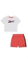 Reebok 2 Piece Set Infants White/Red Size UK 2-3 Years (RefR5)