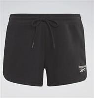 Reebok French Terry Shorts Womens Black Size UK 4-6 (RefR11)