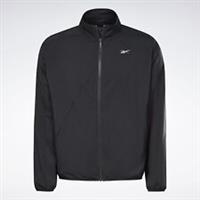 Reebok Running Woven Jacket Womens Black Size UK Small (RefR9)