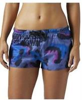 Reebok Reflective Shorts Womens Blue Size UK Medium (RefR4)