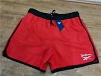 Reebok Mens Red Swin Short Size S New - S Regular