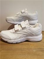 Reebok Work N Cushion 4.0 Womens Trainers Ladies Reebok Leather White UK 5.5