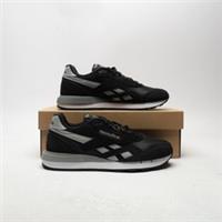 REEBOK Classic Nylon 89 Men's Black SIZE 6 Trainers