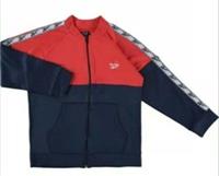 REEBOK Red & Navy Vector Taped Track Jacket Size M 10 - 12 Years New