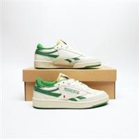 REEBOK Club C Revenge Women's White/Green SIZE 3.5 Trainers