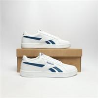 REEBOK Court Retro Men's White/Blue SIZE 9 Trainers