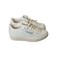 👟Reebok Club C 85 Vintage Womens Chalk Glen Green Size Uk 5.5 Box💯authentic