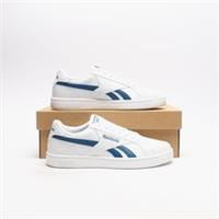 REEBOK Court Retro Men's White/Blue SIZE 7 Trainers