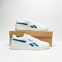 REEBOK Court Retro Men's White/Blue SIZE 10 Trainers