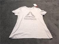 REEBOK Womens Graphic Grey T-Shirt Top UK 12/14 Medium (New With Tags) Free P+P - M Regular