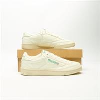 REEBOK Club C Men's White/Green SIZE 8.5 Trainers