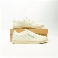 REEBOK Club C Men's White/Green SIZE 8.5 Trainers