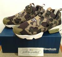 REEBOK x BAPE x MITA INSTA PUMP FURY Sz US10 UK9 CAMO V61765 APE 2014 Release