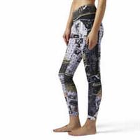 Reebok Lux Bold Women`s Training Tights Baroque Print BR2738 - S Regular