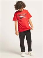 REEBOK Boy's Red Logo Casual Tee RRP £30